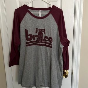 Mens 3/4 length baseball style Harper shirt never worn tags were removed